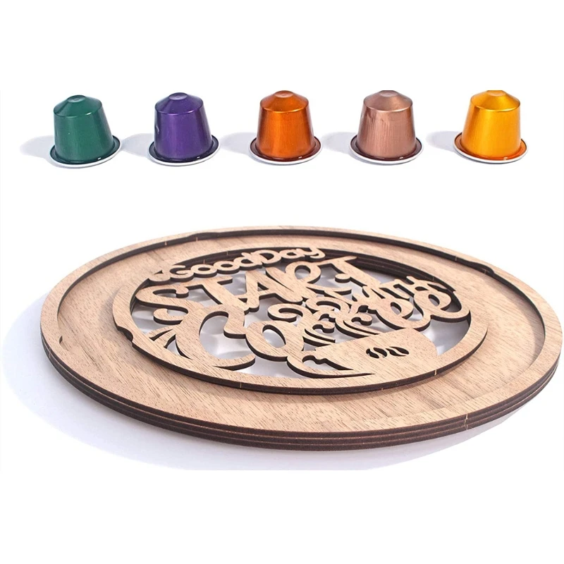 2021 New Wooden Coffee Pod Holder 