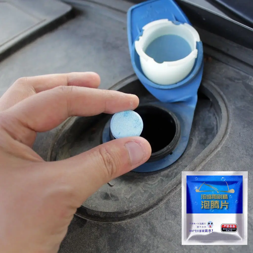 Glass Cleaner 3.5g/pc Concentrated Cleaning Home Multifunctional Effervescent Kit 10/20pcs Brand New New
