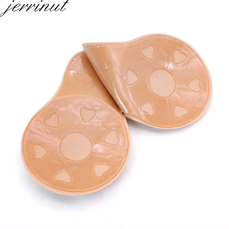  jerrinut Wholesale 3 pairs 5 pairs 10 pairs Strapless Bra Reusable Women Lift Nipple Invisible Adhe