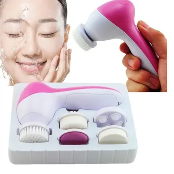 

5 in 1 Electric Facial Cleanser Wash Face Cleaning Machine Skin Pore Cleaner Body Cleansing Massage Beauty Massager Clean Tools