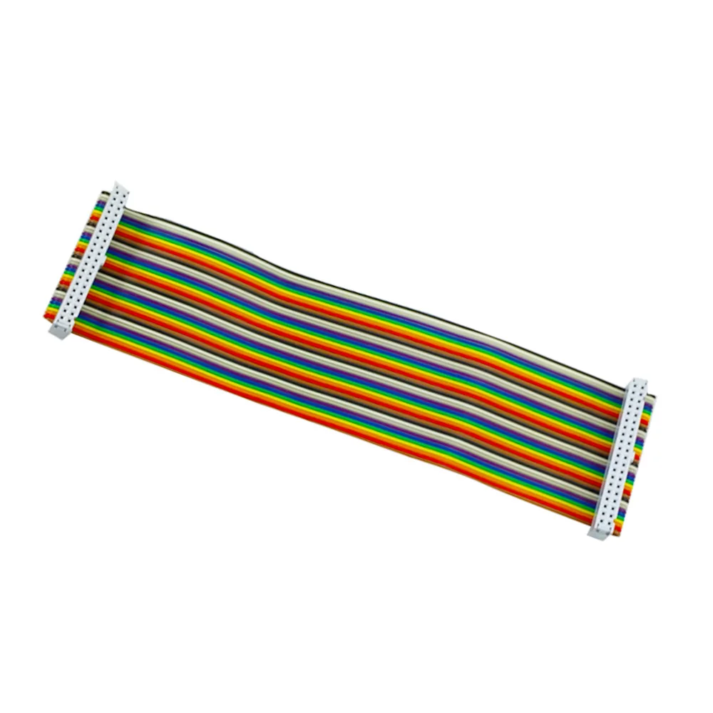 Elisona T Тип Плата расширения GPIO DIY макет 40Pin плоский ленточный кабель 65 шт., навесной Монтажный провод набор для Raspberry Pi 2 3 Модель B