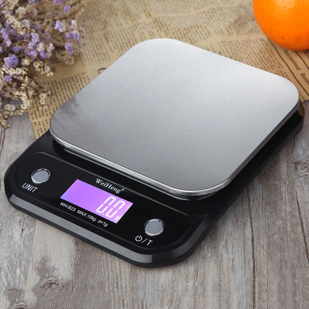 

Digital Kitchen Scale Food Baking Cooking Scale 10kg/22Lbs with Backlight LCD Grams / Ounce Kitchen Tool Kitchen Accessories