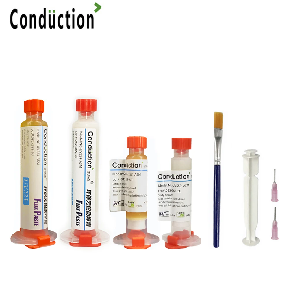 Флюсовая паста для ремонта печатных плат BGA SMD PGA 2 шт. 10cc 559|Сварочные флюсы| |