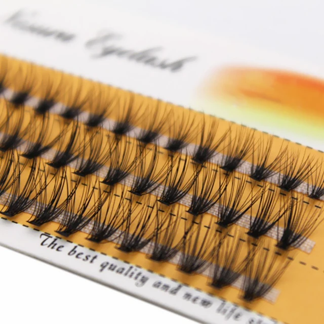 8/9/10/11/12/14mm Natural Soft False Eyelash Extension Deluxe Lashes VOLUME Flase Eyelashes Fans 3d Eyelashes