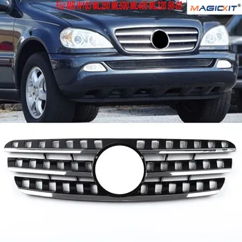

MagicKit Front Bumper Grille M class Front Grilles Grill For Mercedes Benz W163 ML320 ML350 ML500 98-05