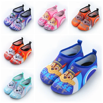 

2020 Summer Paw Patrol Socks Puppy Patrol Chase Skye Rubble Figure Cartoon Floor Indoor Socks Girls Boys Cute non-slip Socks