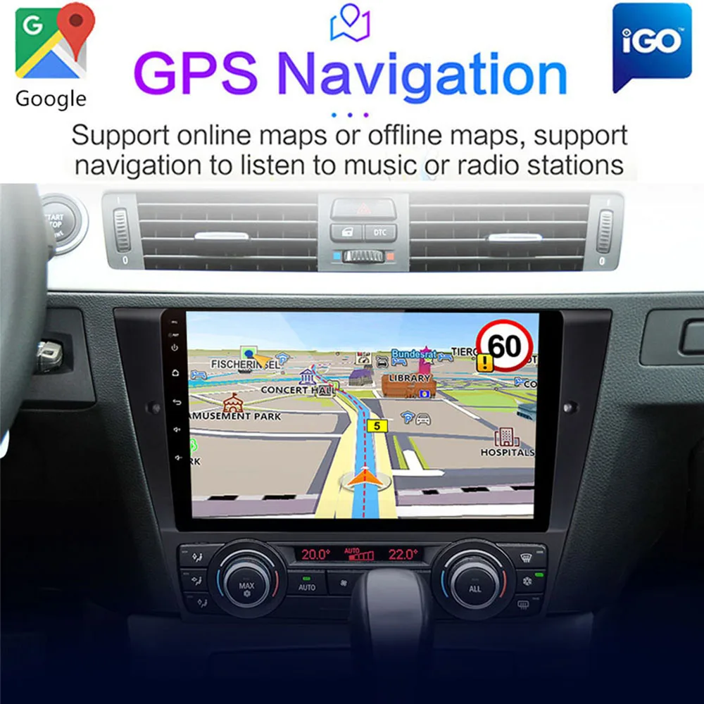 CAR Android 10 Multimedia Radio Player for BMW 3 Series