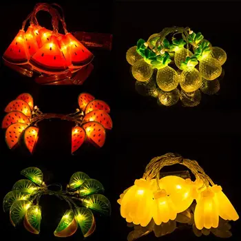 

10 LED Fruit Shape Decorative String Light 1.5m Holiday Party Decoration Lamp