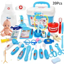 1 комплект, 1 комплект, костюм имитирующего доктора, ролевые игры, медицинский стоматолог, игрушки, чехол для переноски, нарядная игра с электронным набором для детей