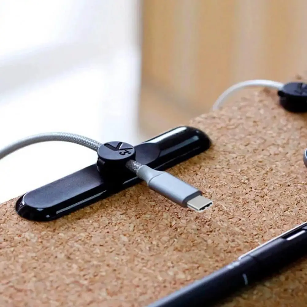 Baseus MagTidy Mini - Magnetic PVC Cable Clips with Winding Function 1