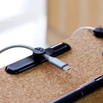 Baseus MagTidy Mini - Magnetic PVC Cable Clips with Winding Function 1