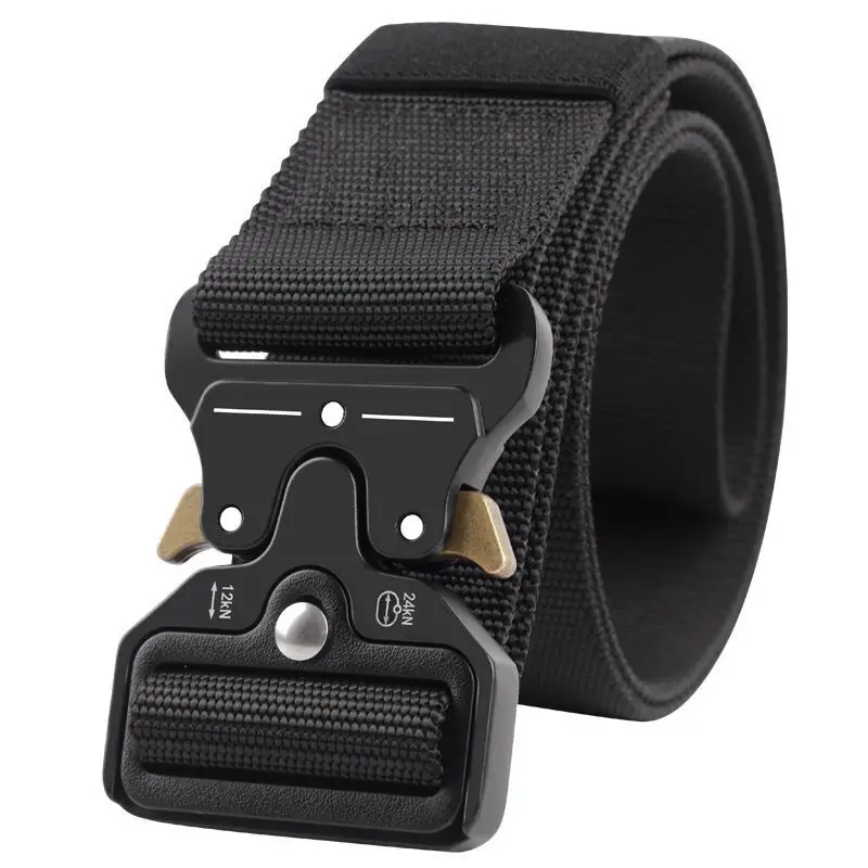 

Multifunctional Nylon Tactical Belt Men Army Equipment Military Buckle Quick Release Waist Belts Cinturones Combat 125cm Belt