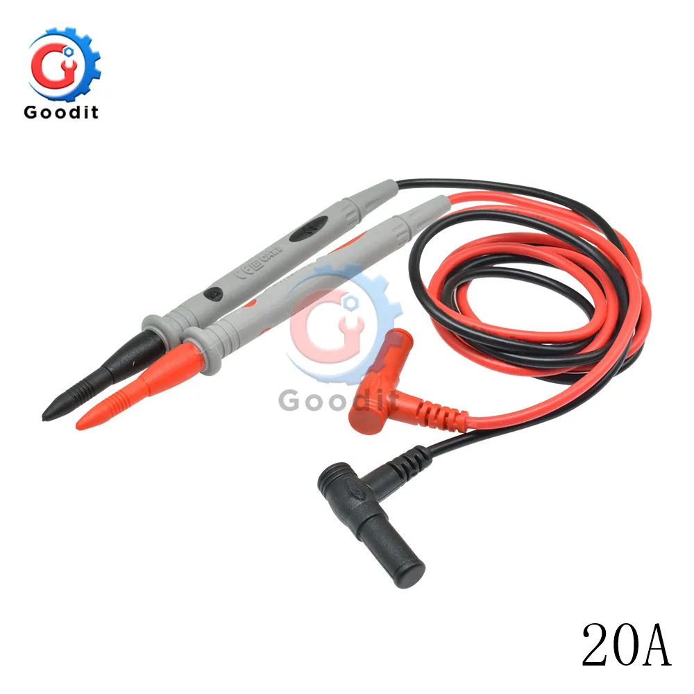 1000V 20A Universal Multimeter Probe Test Leads Pin For Digital Multimeter Needle Tip Multi Meter Tester Lead Wire Pen Cable