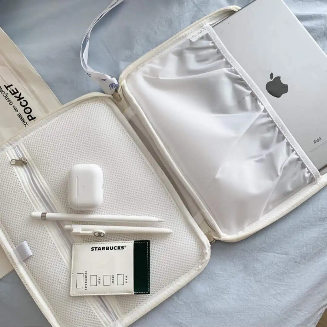 Tabletta Tok Laptop Tároló Táska Korea Ipad Air 4 11 “Pvc Ujjú Tok Ipad