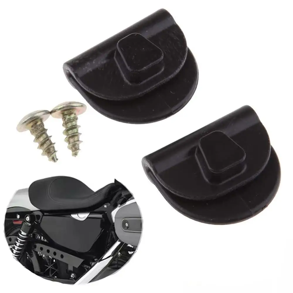 Черный боковой зажим для крышки аккумулятора L и R подходит Sportster Xl883 Xl1200 48 72 2004-2018 |