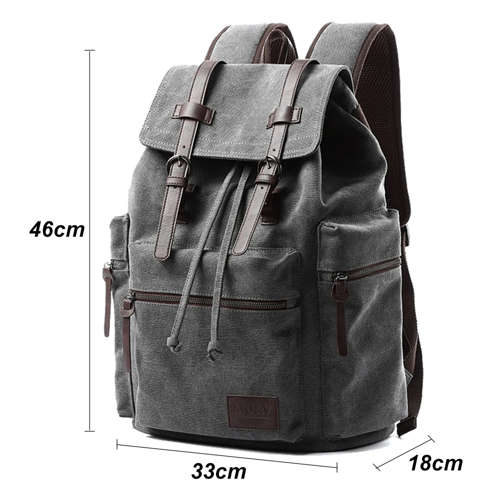 large canvas rucksack