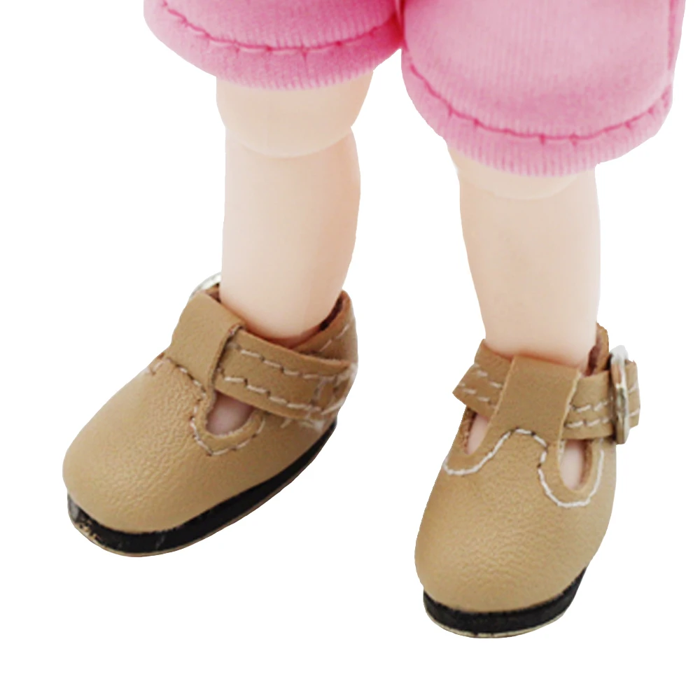2.8*1.2cm Doll Shoes for 1/6 Blythes Doll and Suitable for 1/8 BJD Mini Lovely PU Leather Sandals Toy Shoes Doll&Accessories 4 2.8*1.2cm Doll Shoes for 1/6 Blythes Doll and Suitable for 1/8 BJD Mini Lovely PU Leather Sandals Toy Shoes Doll&Accessories 4