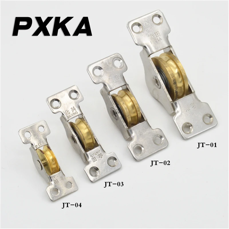 Sliding Door Pulley Aggravation of Stainless Steel Bearing Sliding Door Lower Wheel Sliding Door Copper Pulley