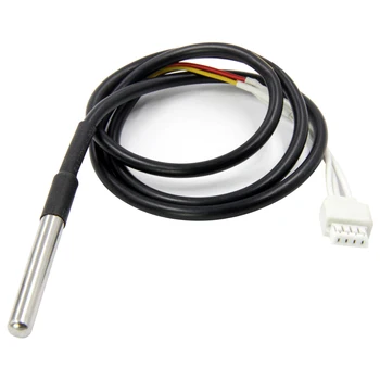 

LILYGO® TTGO Waterproof DS18b20 Temperature Probe Temperature sensor 18B20 Stainless Steel Package