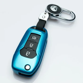 

Car key case For Ford Escort Mondeo Everest Ranger Fusion paint key cover car accessories car keychain set car keychain new