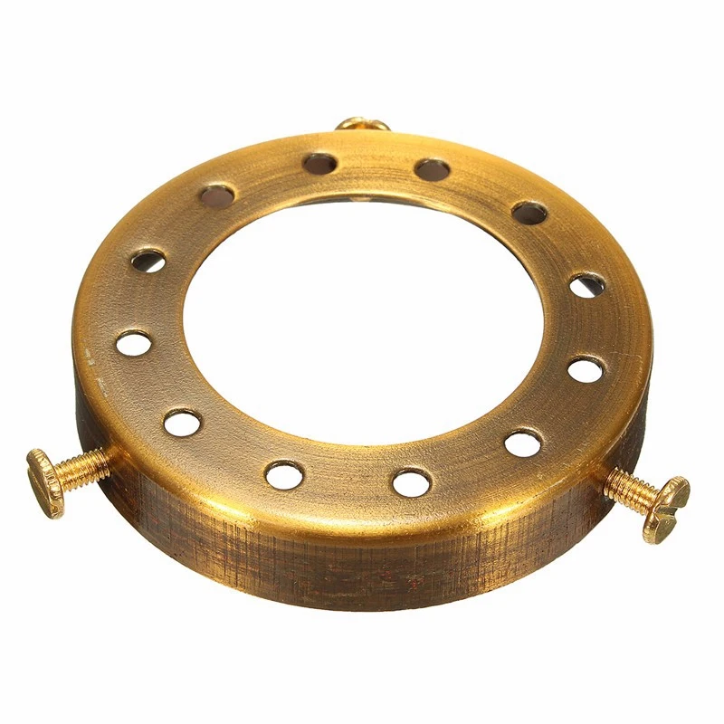 Gold Patina 1 шт., винтажный светильник, патрон для лампы, Цоколи, твердая латунь, резьба, абажур, приспособление для Эдисона, промышленный Ретро колпачок, отдельный кулон - Цвет: Gold Patina