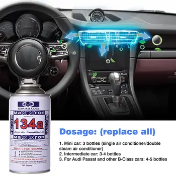 

200ml Car Refrigerant Safe And Environmentally Friendly High-purity R134A Car Air Conditioner Coolant For Car Air Conditioner