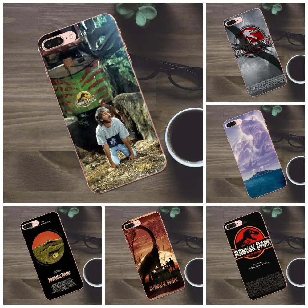 Bixedx Парк Юрского периода для Huawei G8 Honor 5C 5X 6 6X 7 8 9 Y5II Mate P7 P8 P9 P10 P20 Lite Plus 2017 мягкие