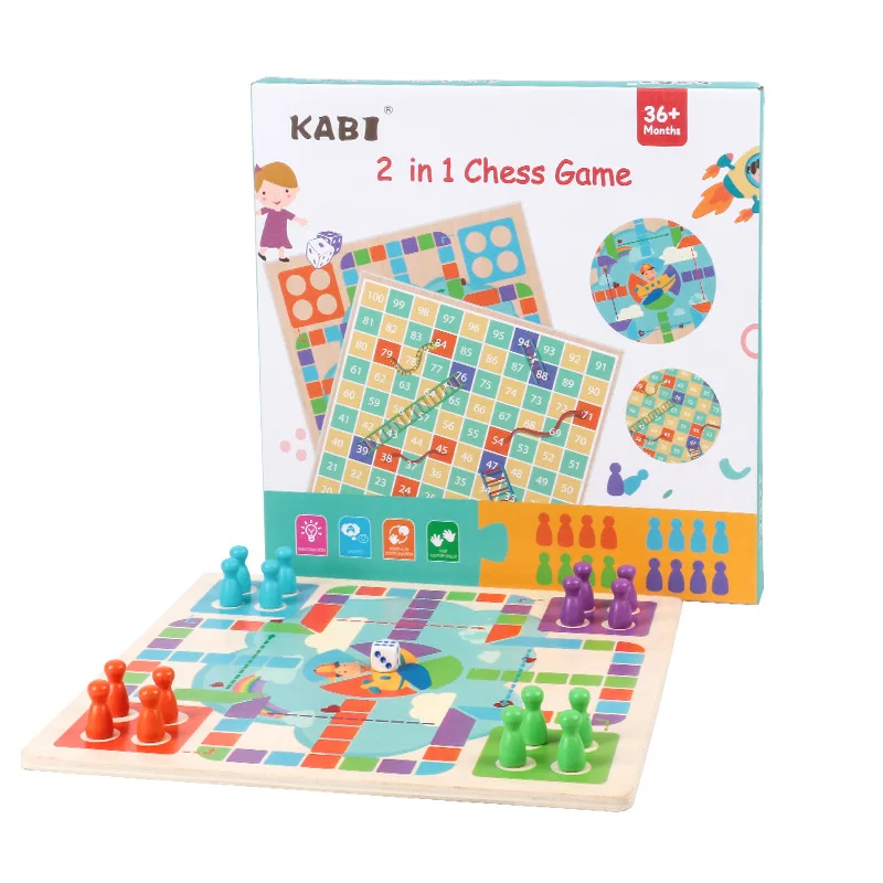 

Flying chess, snake tabletop game, multifunctional children's educational intelligence development, parent-child toys