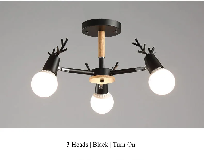 Nordic Antlers Chandelier  suspension luminaire lustre moderno LED Chandeliers Lighting Fixtures 15