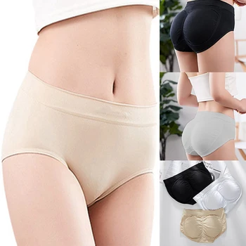 

Women Seamless Butt Lifter Padded Panties Enhancer Underwear Butt-Lift Shaping Panties A66