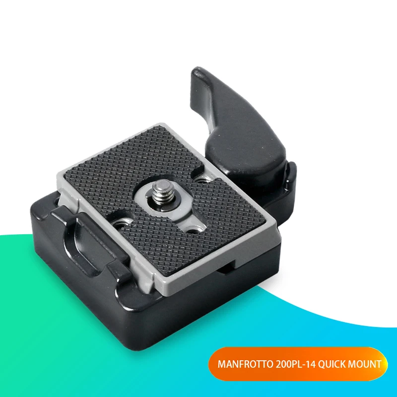 Быстросъемная пластина Pan Tilt Clamp для 496RC 498RC2 804RC2 Pan Tilt Clamp Adapter для штатива камеры Manfrotto 200PL-14