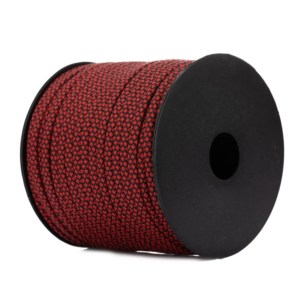 Mil-especificação tipo Iii Cabo de Pára-quedas com Carretéis Kit de Acampamento ao ar Strand Paracord - Núcleo Sobrevivência Livre Corda 160ft50m 7 550 7 550 paracord cabo de pára-quedas com carretéis
