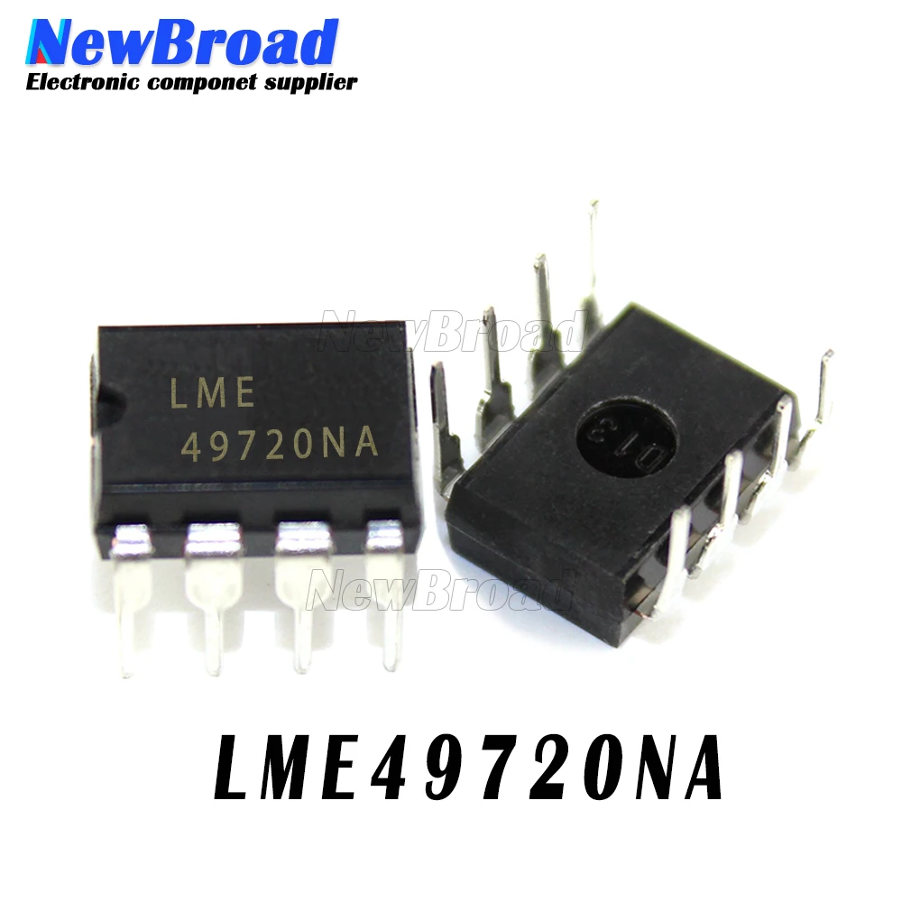 2 шт. LME49720NA DIP8 LME49720 DIP-8 49720NA DIP LME49720N | Электронные компоненты и принадлежности
