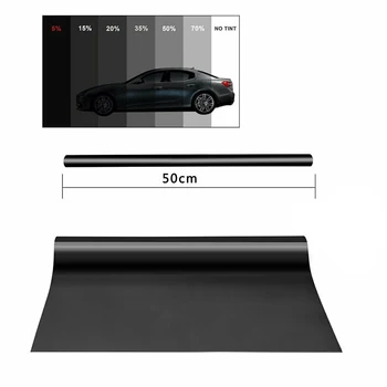 

Roll Window Tint Film Protection Interior Glass Replacement For Office Home Car Boat 300*50cm