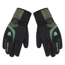 Перчатки для катания на лыжах с сенсорным экраном, перчатки для сноуборда, снегохода, езды на мотоцикле, зимние перчатки, ветрозащитные, водонепроницаемые, унисекс, зимние перчатки