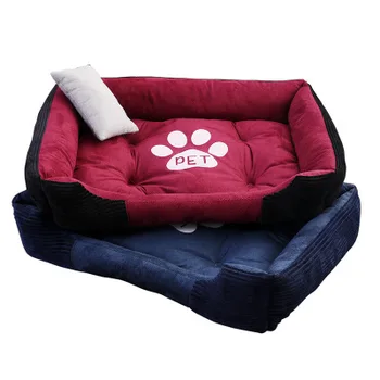 

Warm Dog bed Mat Dog Kennel Cushion Sleeping bed For Small Medium Large Dog Soft Pet Bed For Dogs Washable House For Cat Puppy