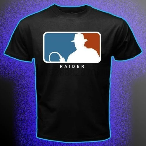 Футболка MAJOR LEAGUE RAIDER Индиана Джонс крутая Повседневная футболка Мужская Унисекс