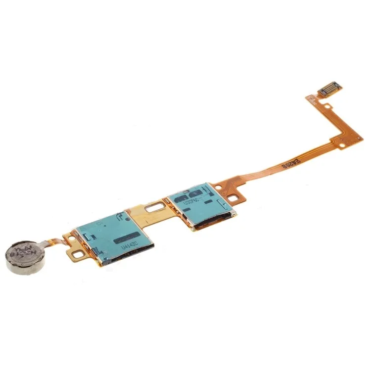

SIM And Micro SD Memory Card Reader Contact For Samsung Galaxy Note 10.1 SM-P605 Flex Cable With Vibrating Motor