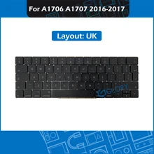 Новая сменная Клавиатура для ноутбука UK для Macbook Pro retina 1" 15" Touch Bar A1706 A1707 Late Mid