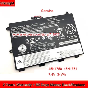 

Genuine 7.4V 34Wh 45N1750 45N1751 Laptop Battery for Lenovo ThinkPad Yoga 11E 45N1748 45N1749