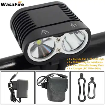

WasaFire LED Bicycle Headlight 2400 Lumen Bike Front Light 4 Modes Cycling Lamp Torch Outdoor Night Riding Flashlight