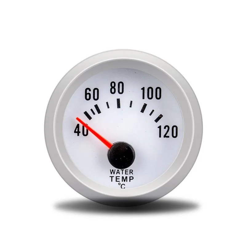

52mm 12V Car Water Temperature Gauge Digital Blue Light Range 40-120