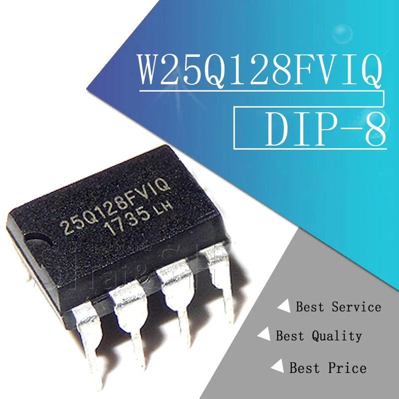 2pcs W25Q128FVIQ 25Q128FVIQ 25Q128FV1Q DIP 8 new original|Integrated ...