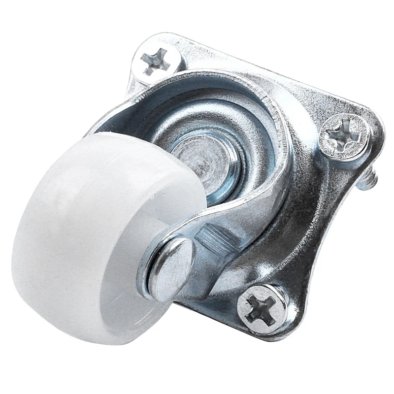 

4pcs Trolley Carts 1 inch Dia 360 Degree Rotation Swivel Caster Wheel