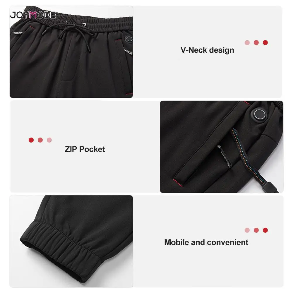 Pantalones de calefacción de invierno para hombre y mujer para senderismo al aire libre pantalones