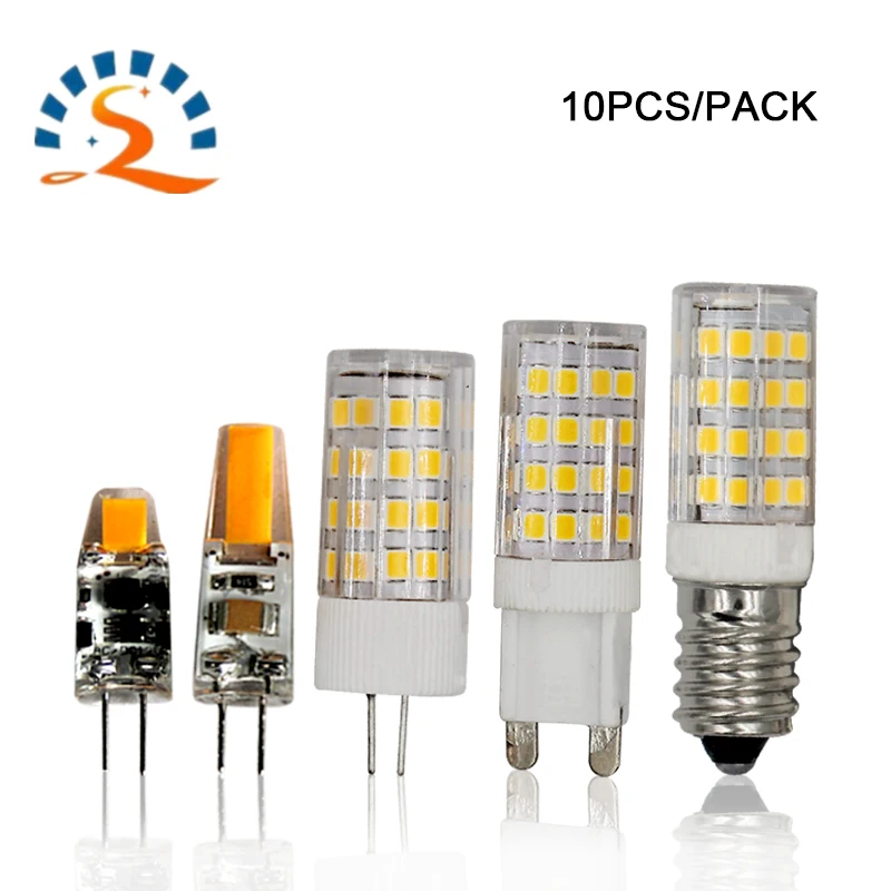 G4 G9 E14 светодиодный светильник лампы кукурузы 3 Вт 6 5 7 9 AC12v 220v с украшением в виде
