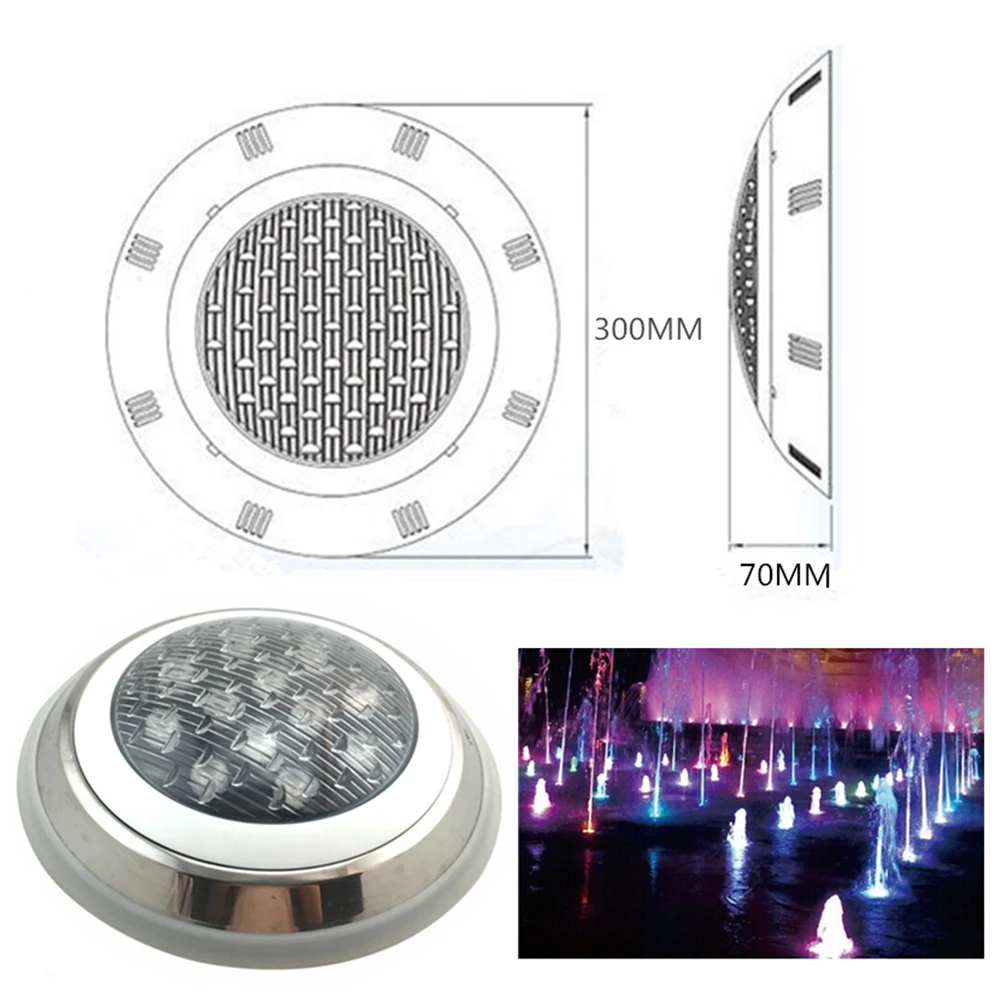 3W LED Pool light Underwater Lamp IP68 Waterproof Spotlight For Swimming Pool DC12-24V Safety Pond Fountain Spotlight With Cree Chip (4)_