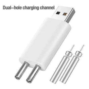 

Fishing Float Rechargeable Battery Cr425 Usb Charger For Electronic Floats Batteries Night Fishing Accessories Tackles (2 Hole)