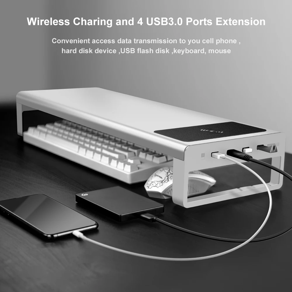 4 USB концентратора 3 0 с поддержкой передачи данных металлический алюминиевый