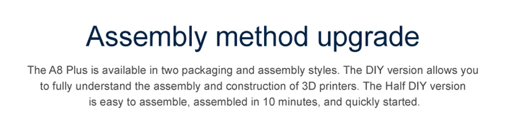 A8-Plus 3D Printer 12-01